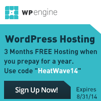 WP Engine HeatWave14 Special Offer